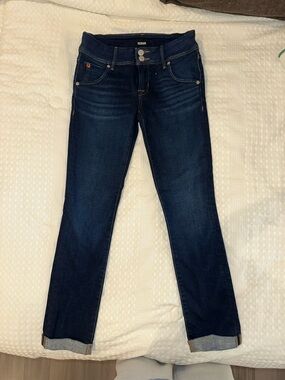 Hudson Jeans Women’s Dark Indigo Straight Leg Jeans